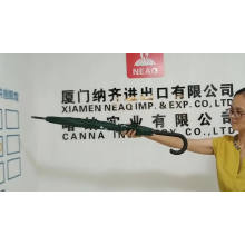 Chine en gros en gros Amazon Top Vendeur Crook J Handle Deco Deco Custom Logo imprimé parapluie pour voyager